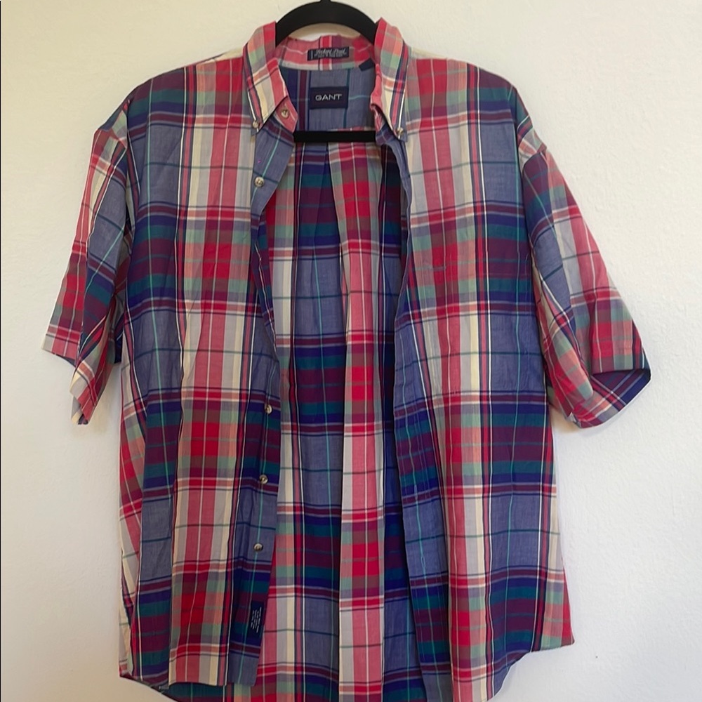 GANT Men's Multicolor Plaid Shirt